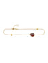 Armband aus 585 Gelbgold mit Granat