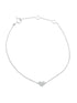 Armband aus 375 Weißgold mit Diamant