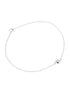 Armband aus 375 Weißgold mit Diamant