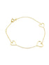 Armband aus 375 Gelbgold