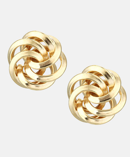Earrings in 375 (9K) Yellow Gold