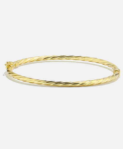 Armreif aus 375 Gelbgold gedreht