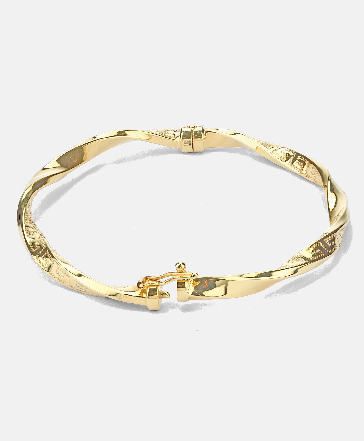 Armreif aus 375 Gelbgold