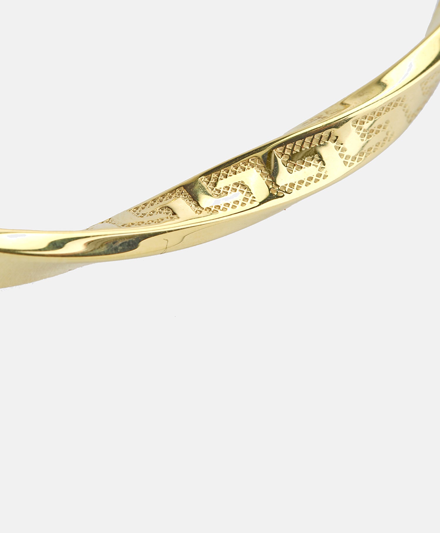 Armreif aus 375 Gelbgold
