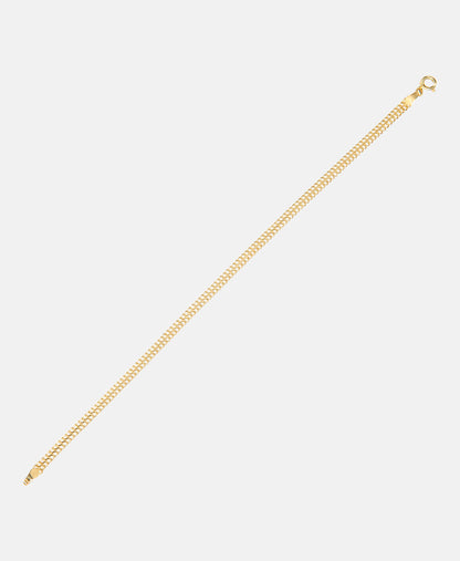 Armband aus 375 Gelbgold Infinity-Design