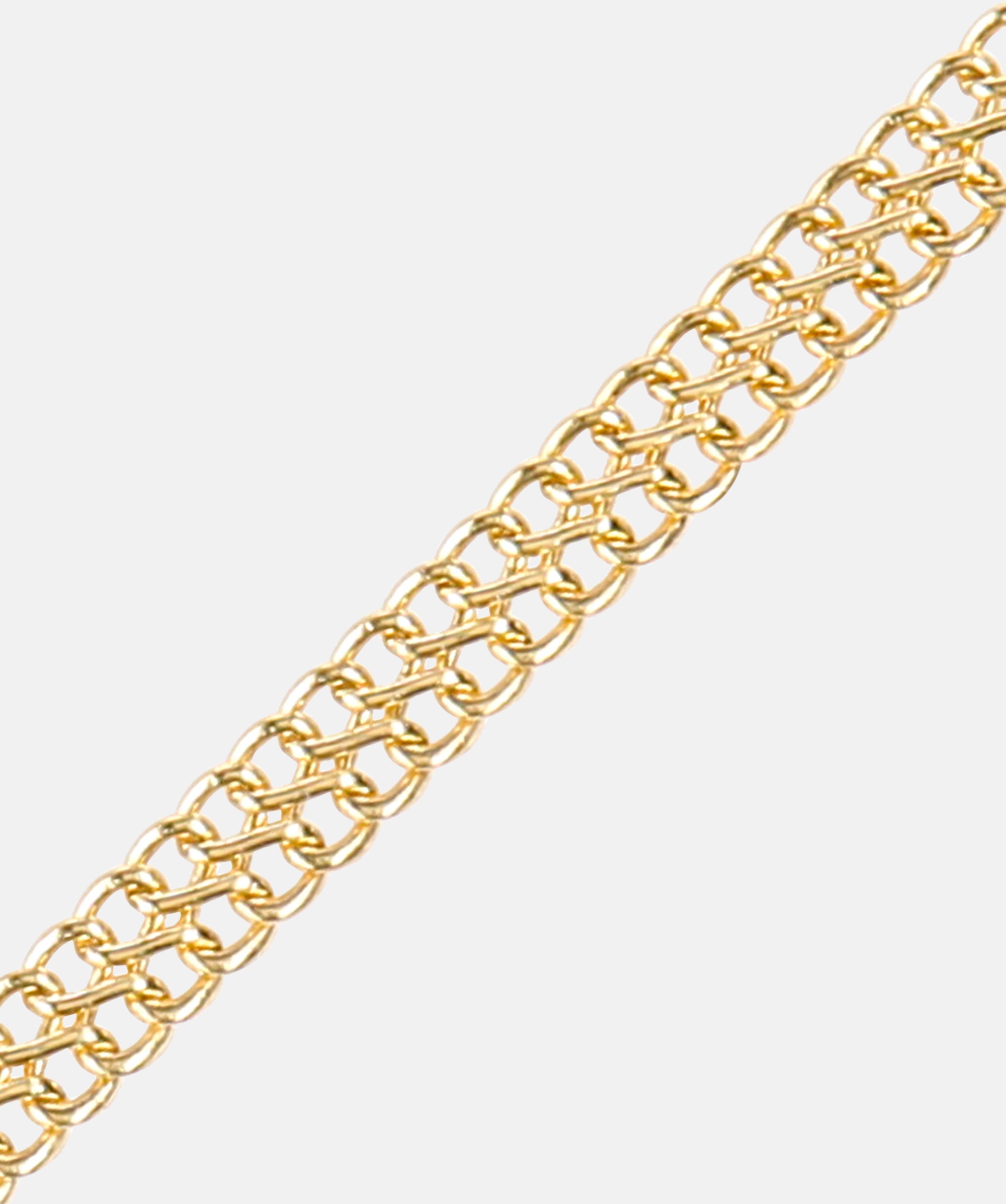 Armband aus 375 Gelbgold Infinity-Design