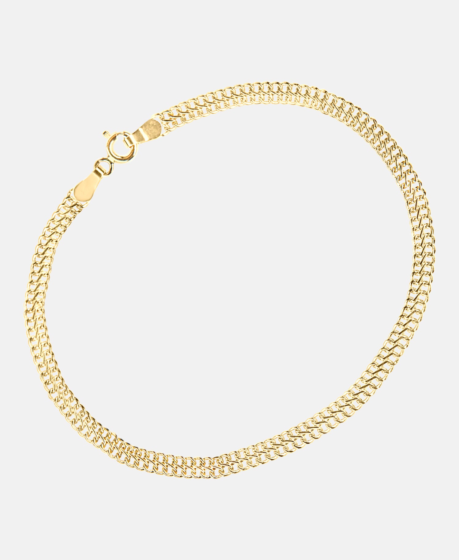 Armband aus 375 Gelbgold Infinity-Design