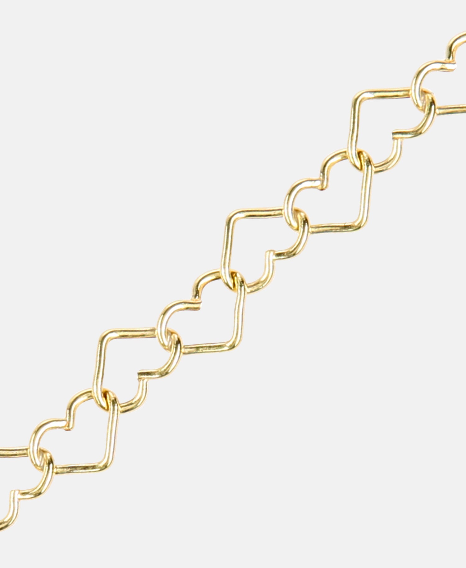 Armband aus 375 Gelbgold Herz-Design