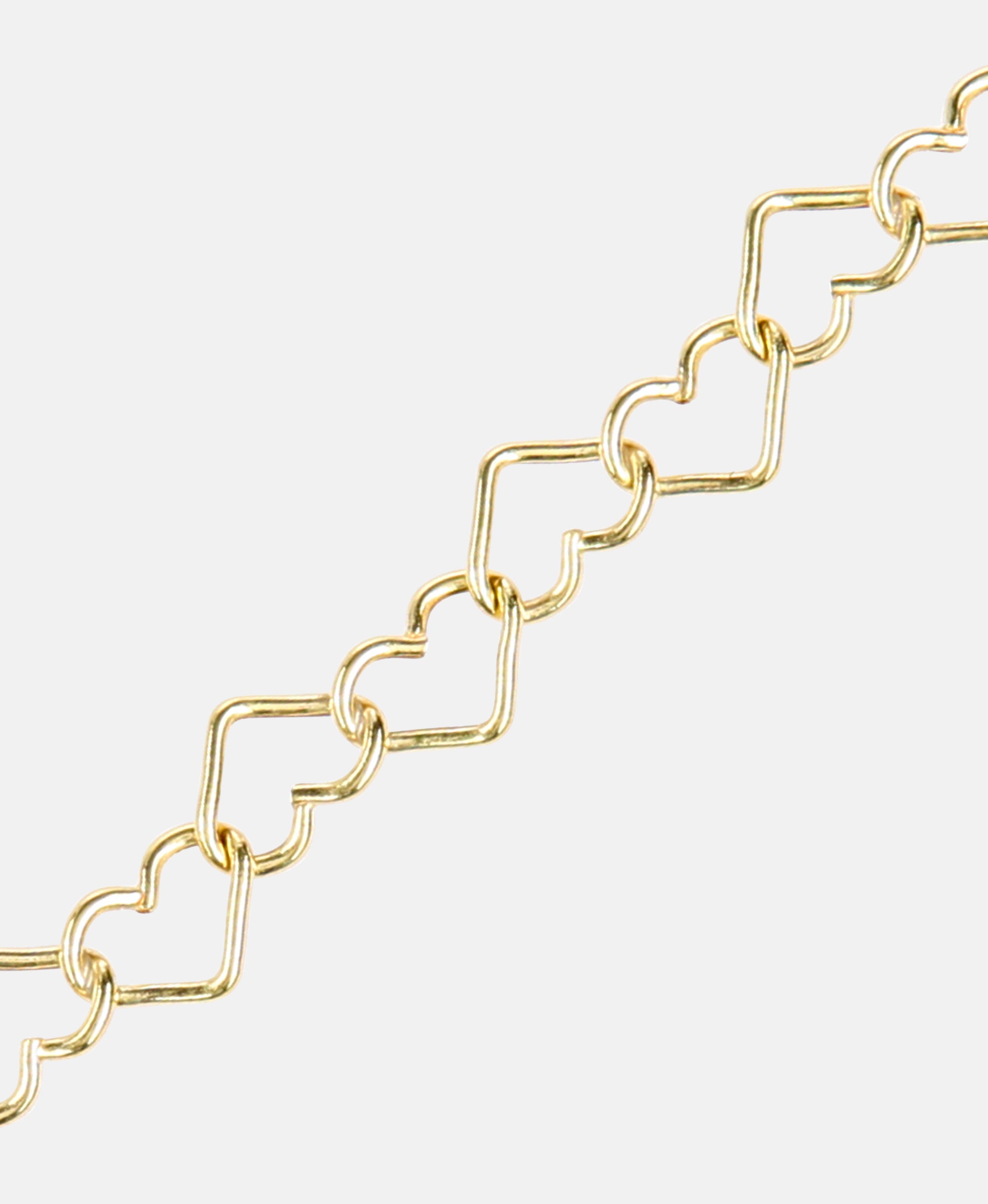 Armband aus 375 Gelbgold Herz-Design