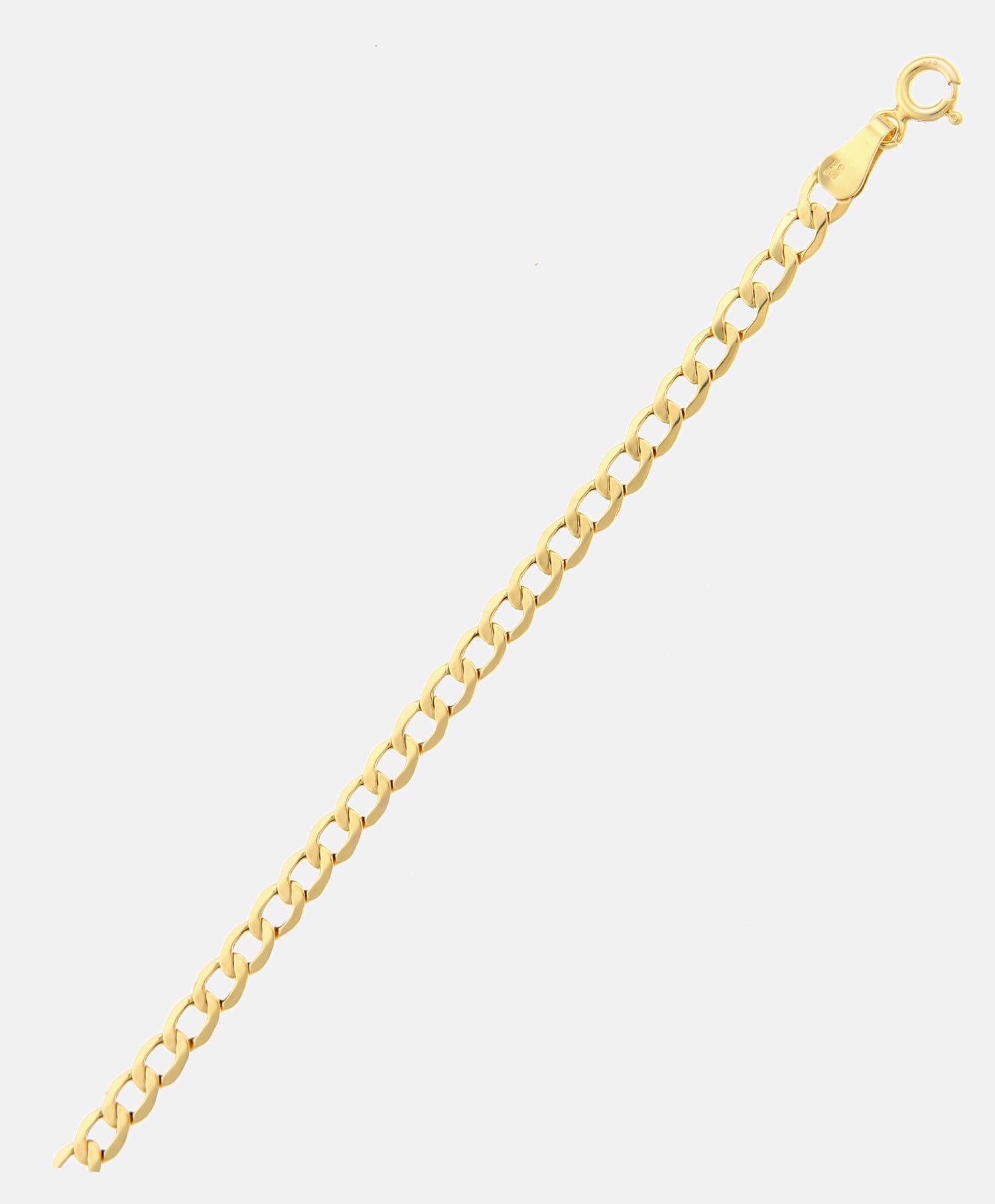 Fußkettchen aus 375 Gelbgold