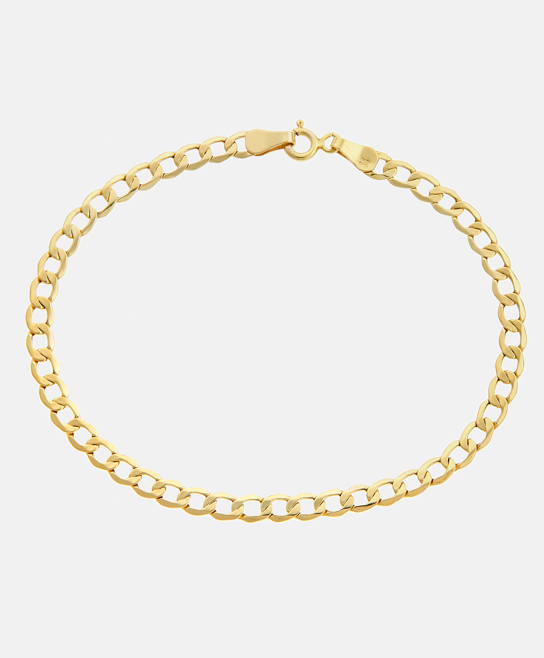 Fußkettchen aus 375 Gelbgold