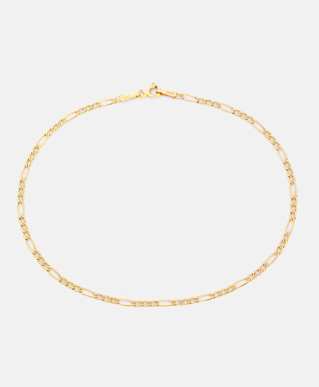 Fußkettchen aus 375 Gelbgold