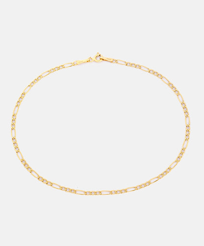 Fußkettchen aus 375 Gelbgold