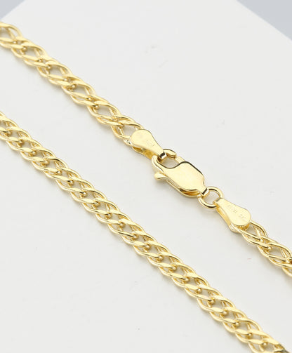 Fußkettchen aus 375 Gelbgold