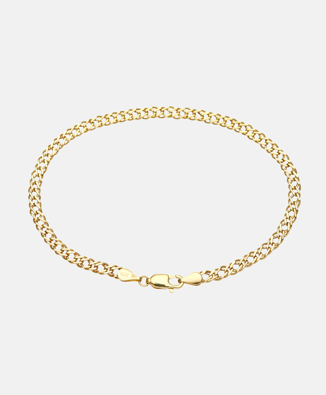 Fußkettchen aus 375 Gelbgold
