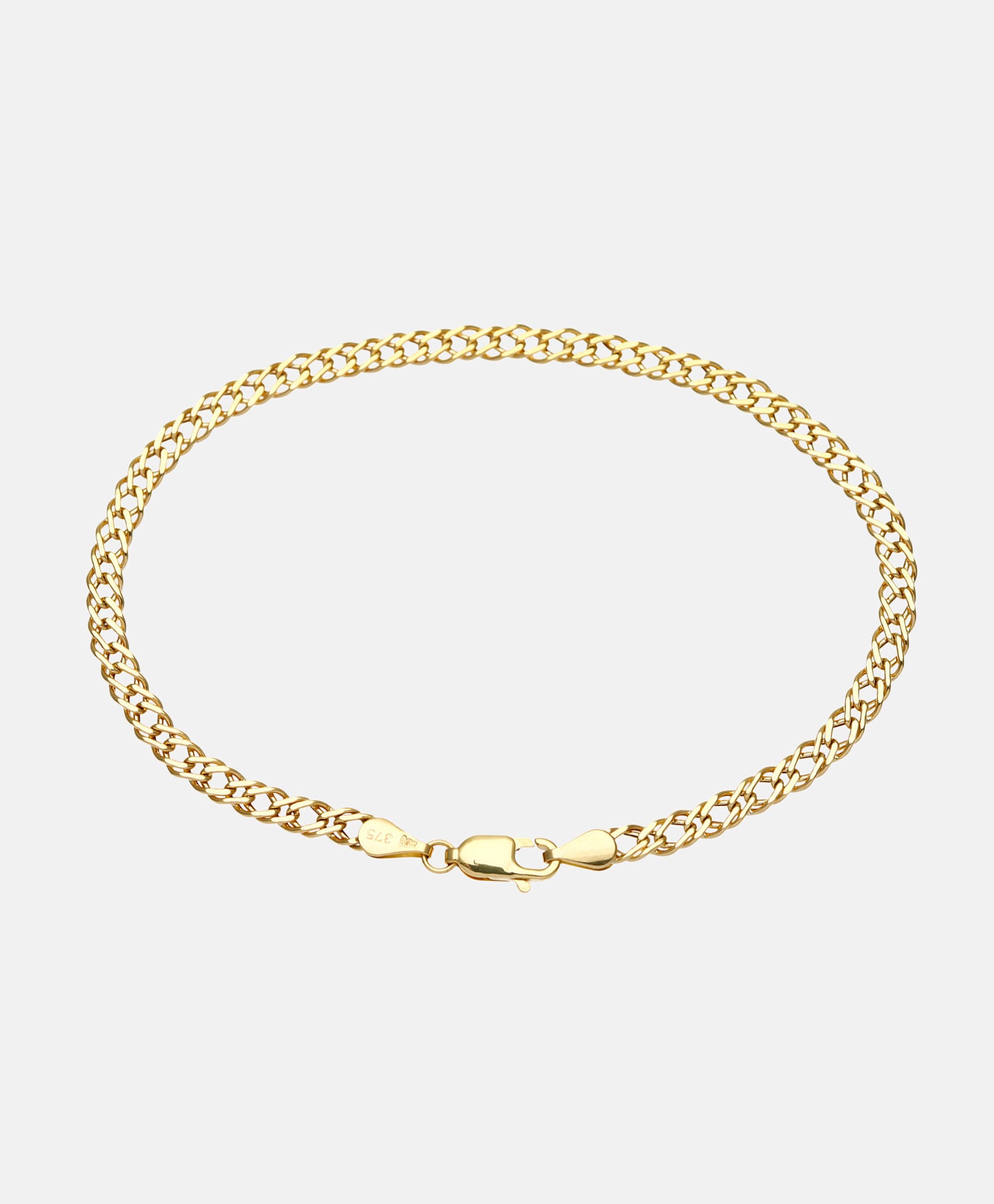Fußkettchen aus 375 Gelbgold