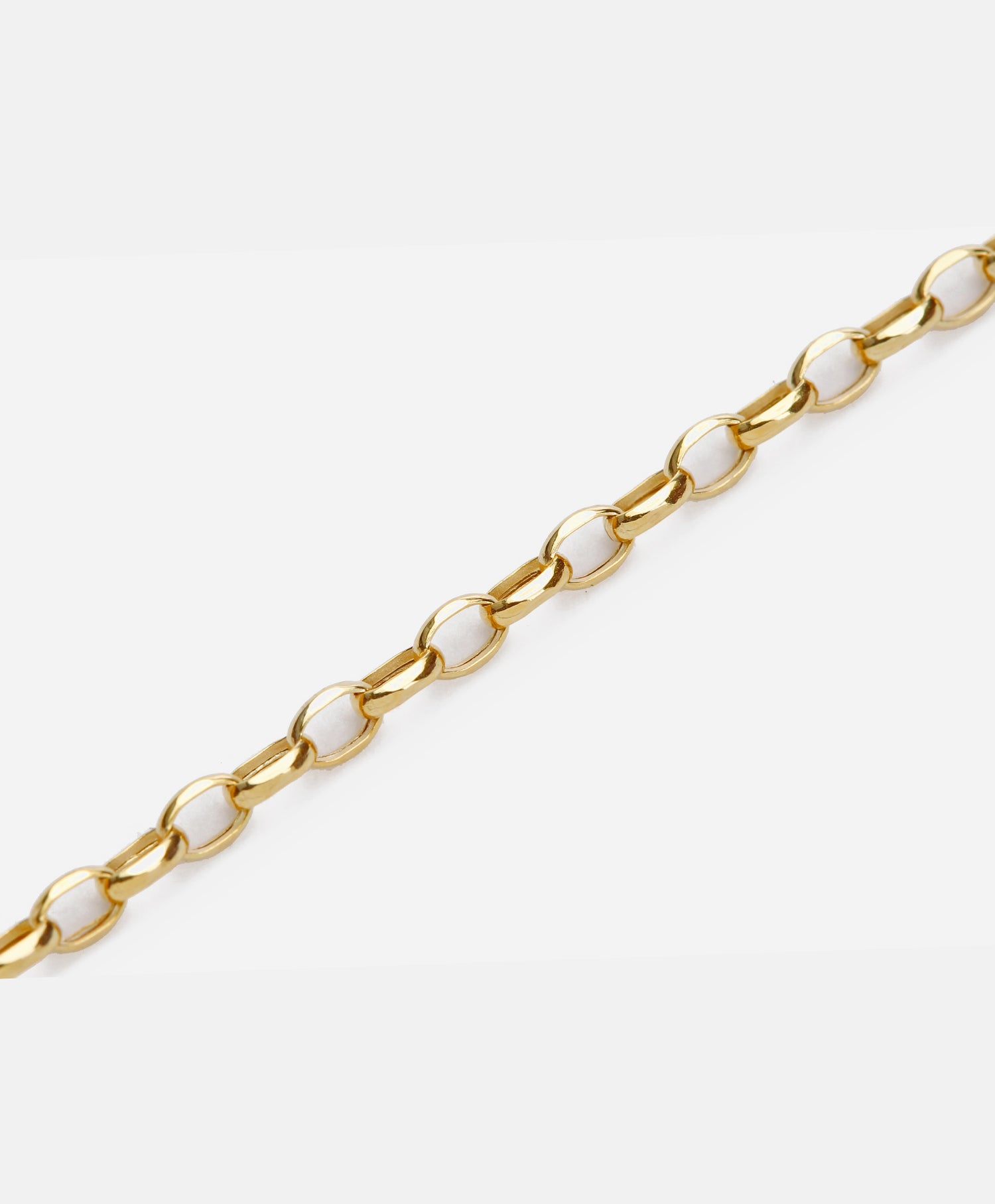 Fußkettchen aus 375 Gelbgold