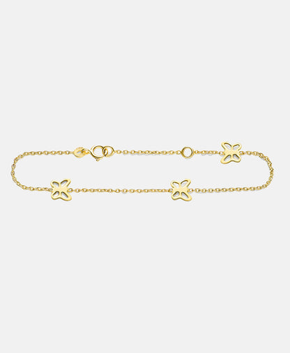 Armband aus 375 Gelbgold für Kinder
