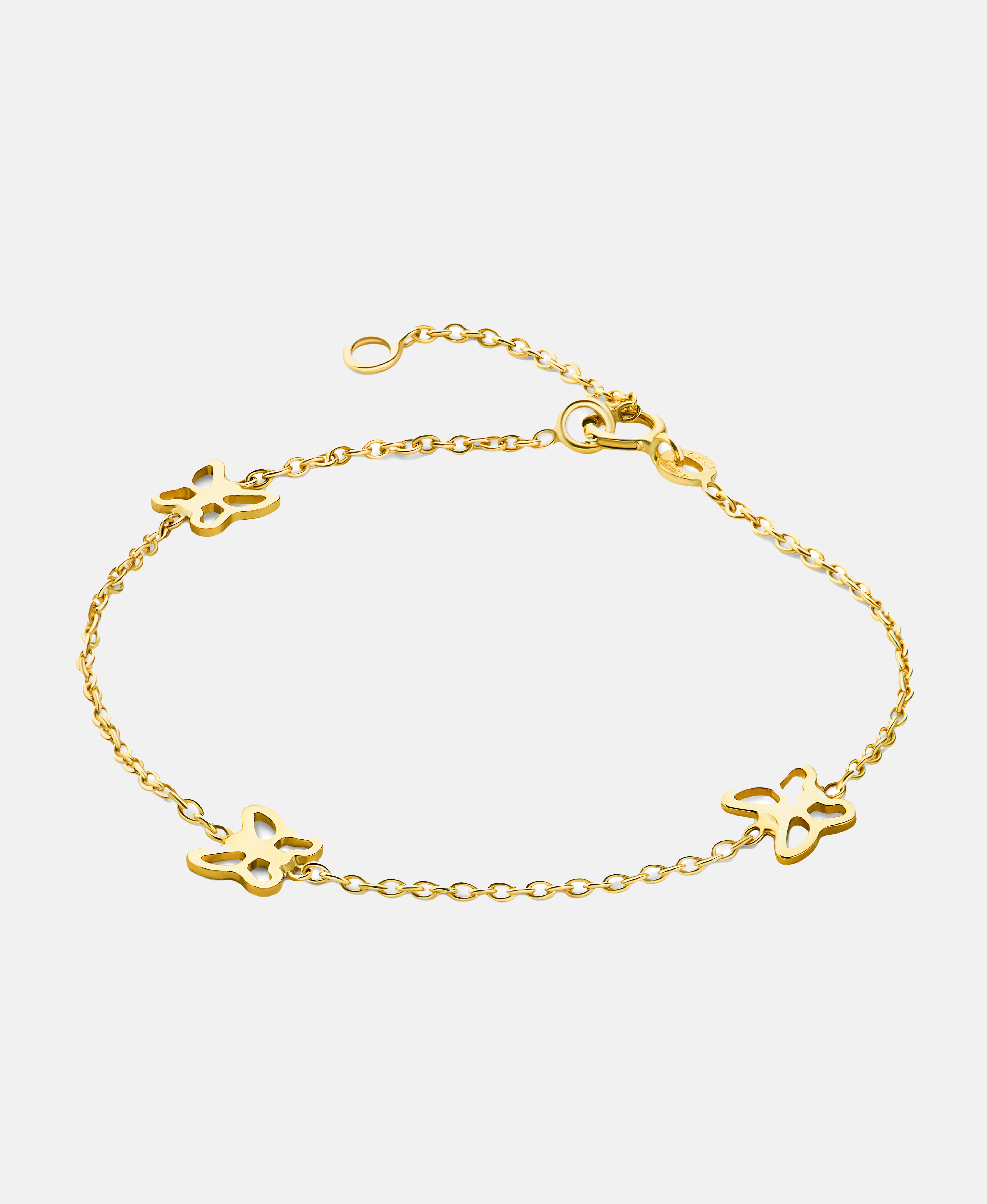 Armband aus 375 Gelbgold für Kinder