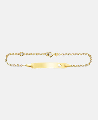 Armband aus 375 Gelbgold für Kinder