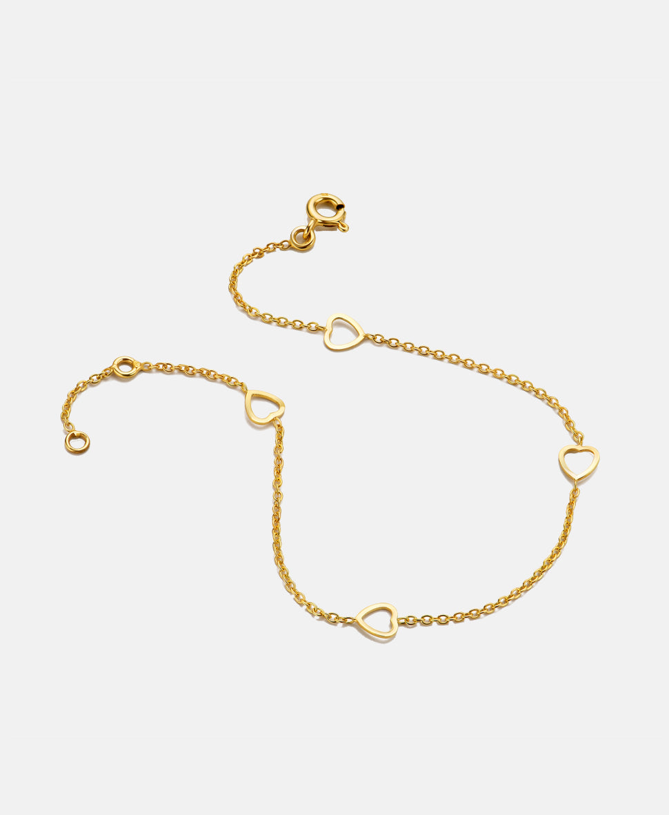 Armband aus 375 Gelbgold