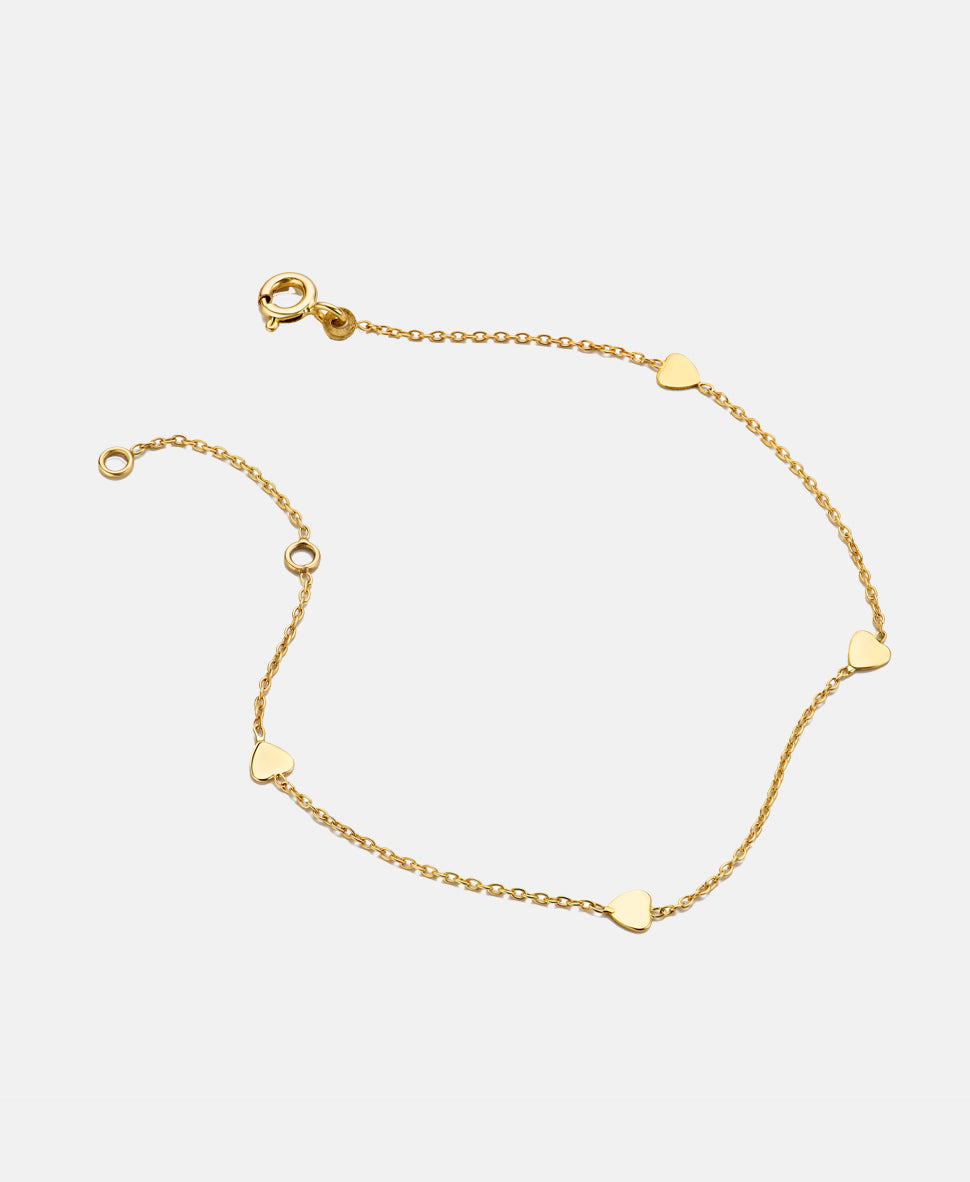 Armband aus 375 Gelbgold