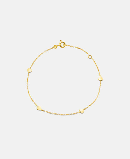 Armband aus 375 Gelbgold