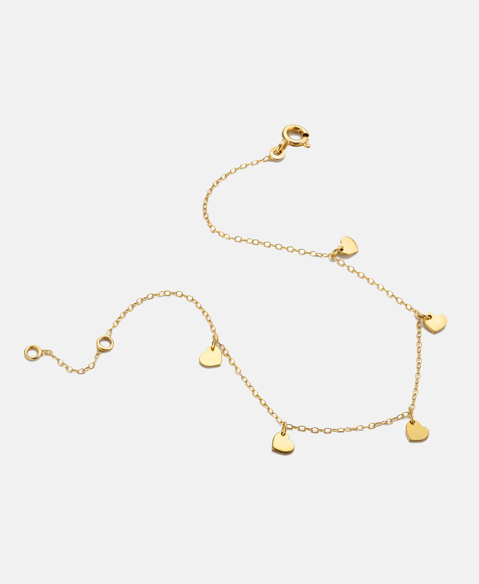 Armband aus 375 Gelbgold