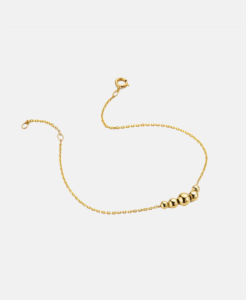 Armband aus 375 Gelbgold