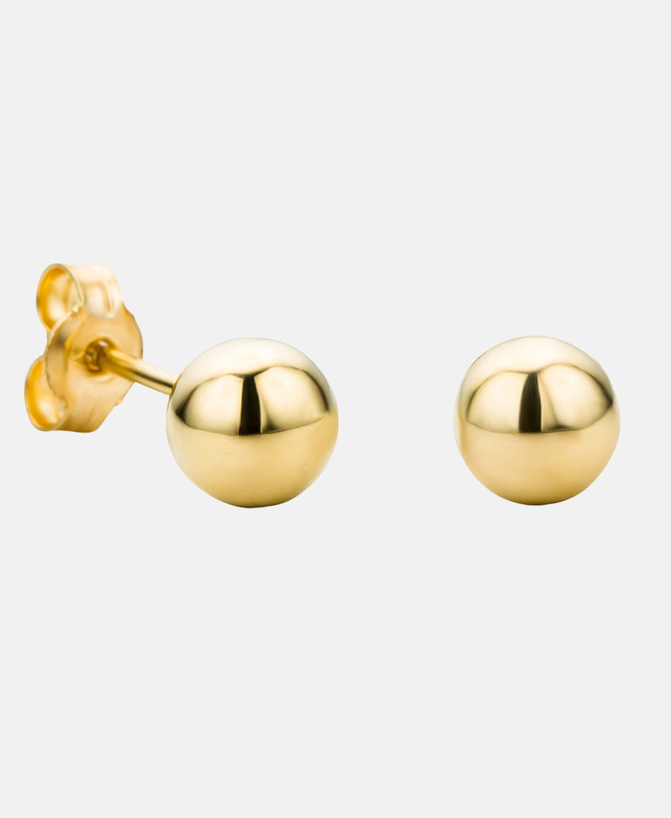 Ohrstecker aus 375 Gelbgold