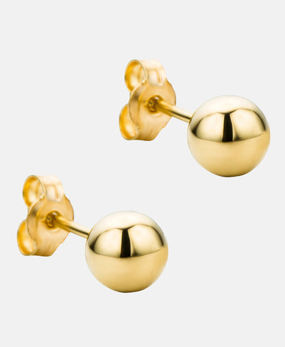 Ohrstecker aus 375 Gelbgold
