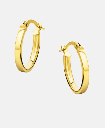 Creolen aus 375 Gelbgold