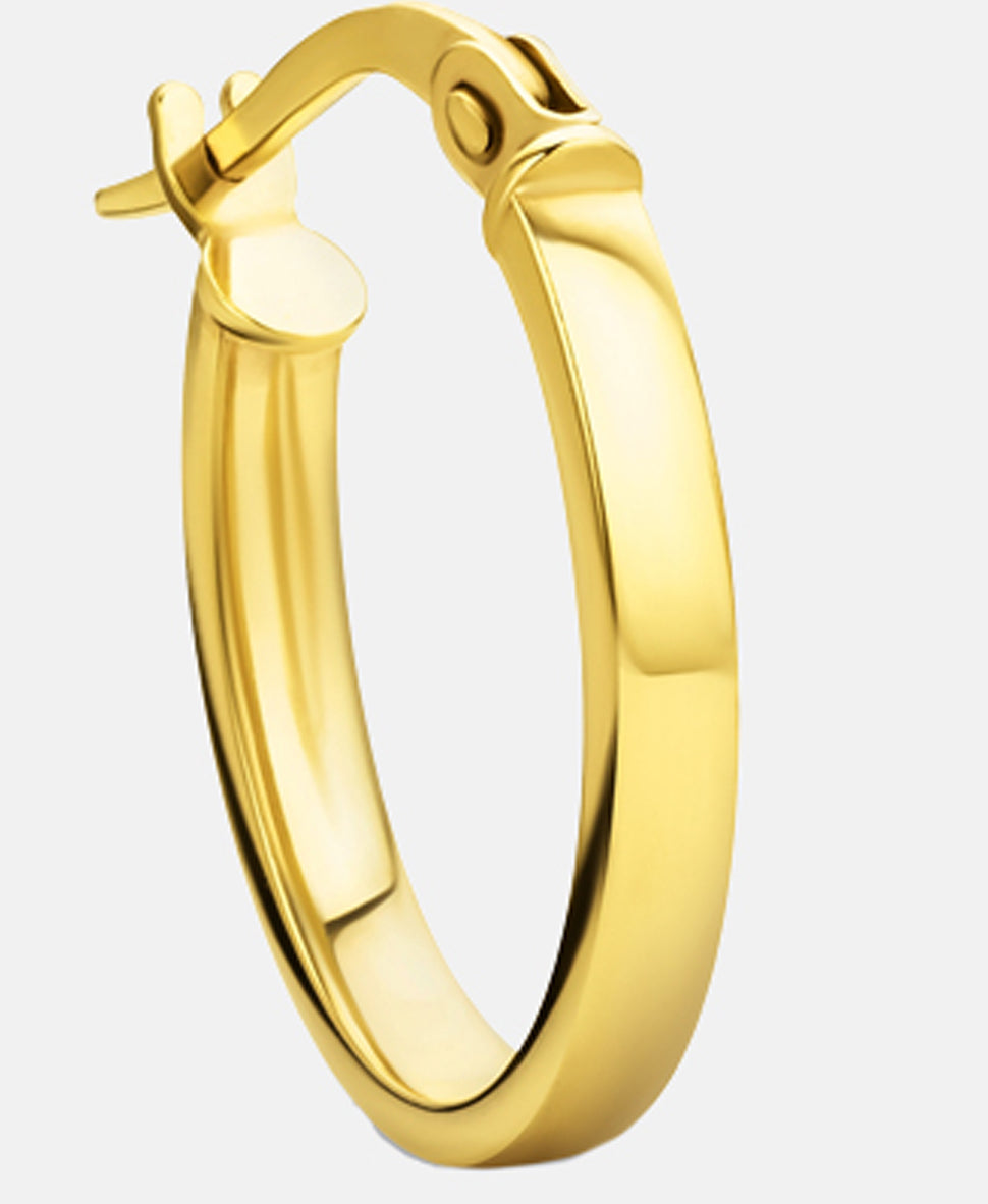 Creolen aus 375 Gelbgold