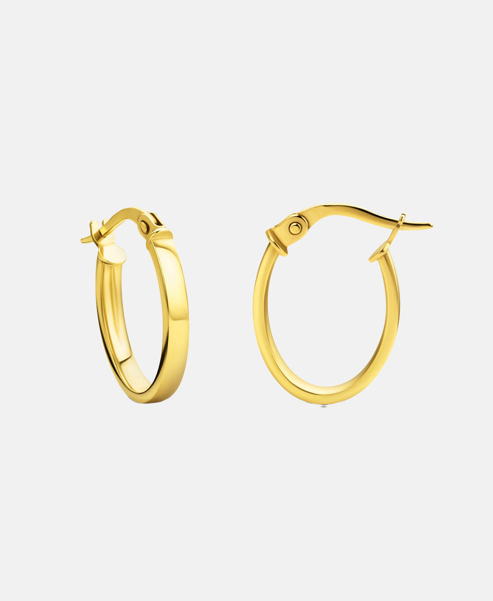 Creolen aus 375 Gelbgold