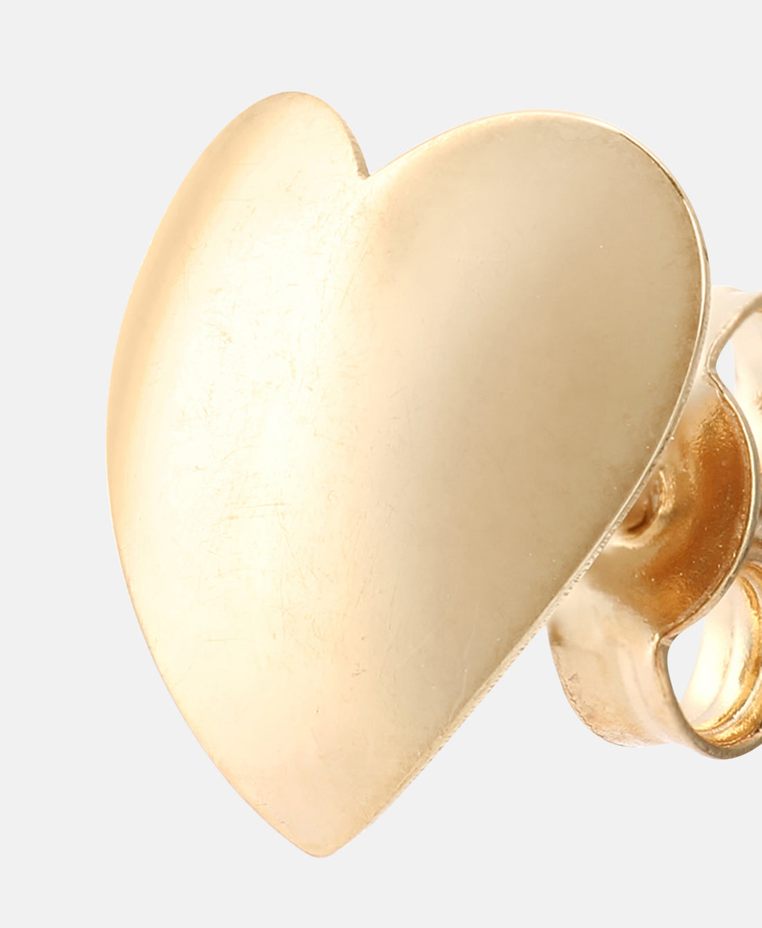 Ohrstecker aus 375 Gelbgold Herz-Design