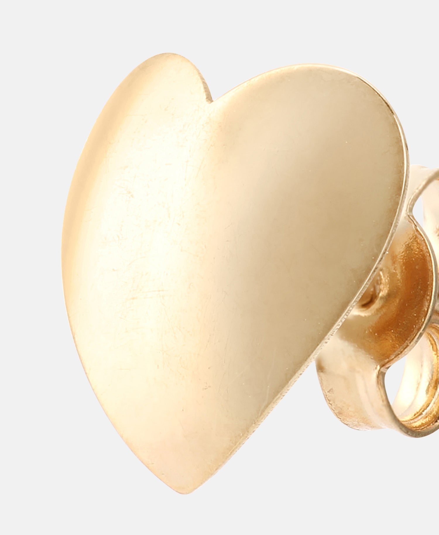 Ohrstecker aus 375 Gelbgold Herz-Design