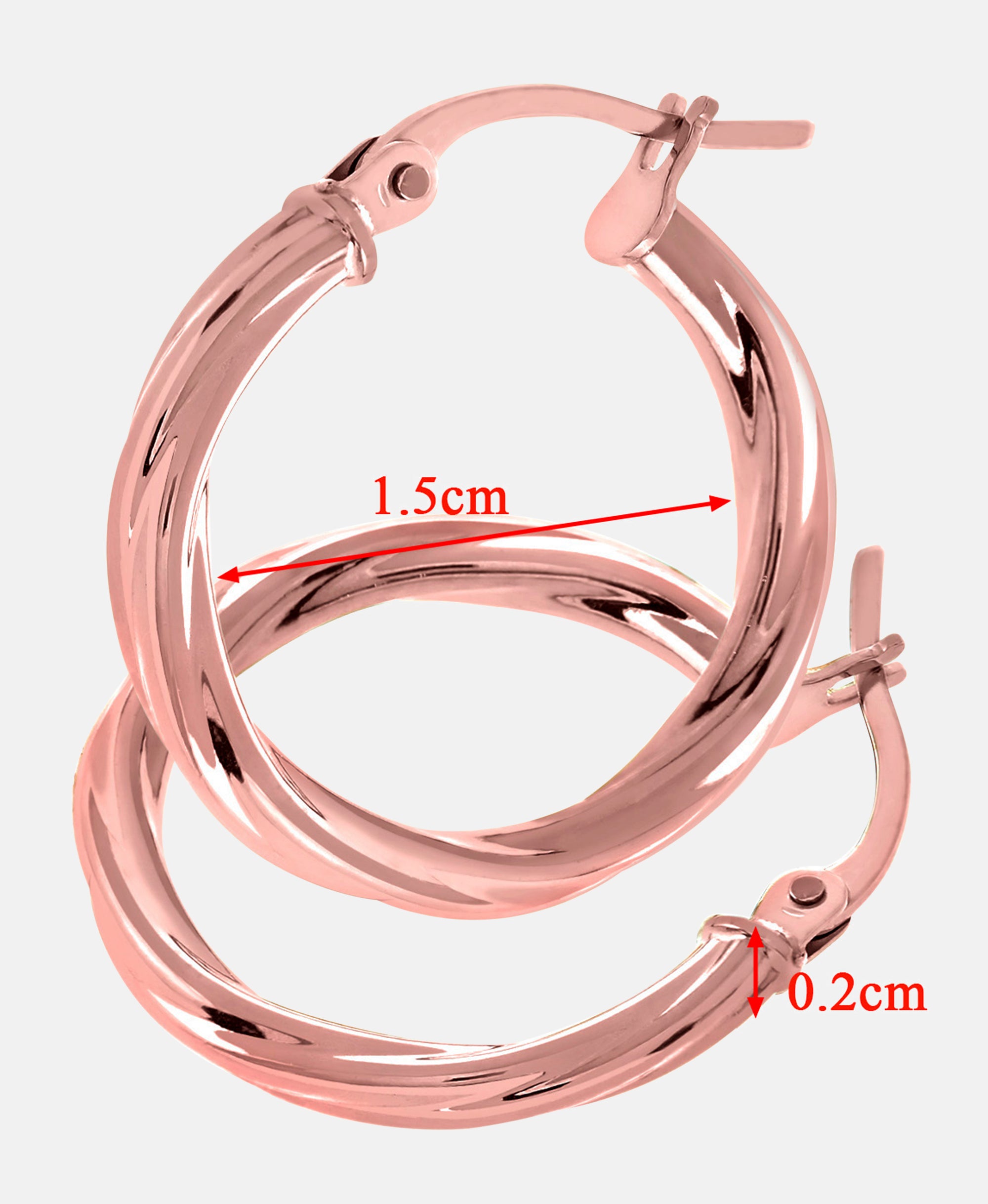 Vanlere Earrings Rose gold