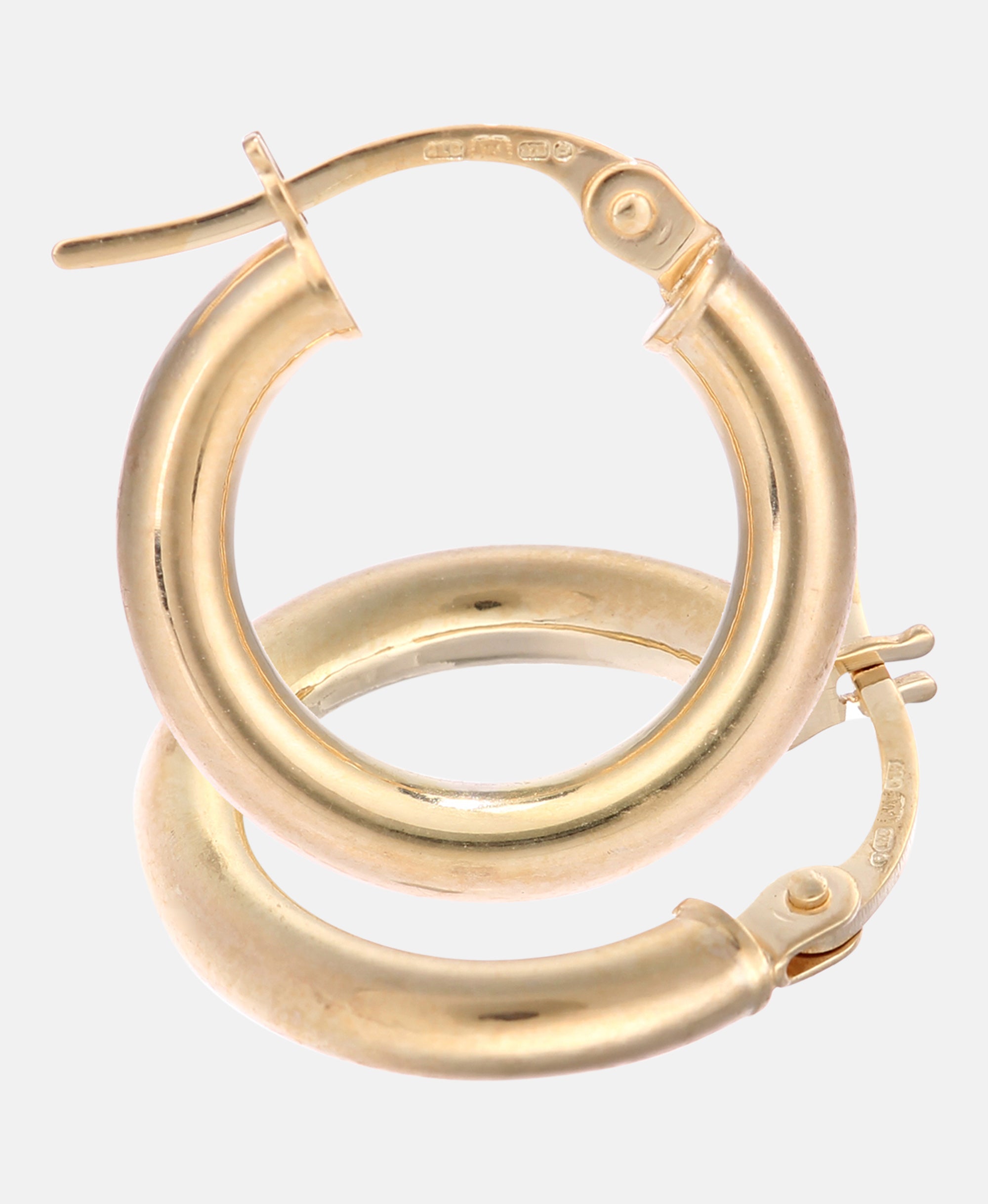 Creolen aus 375 Gelbgold