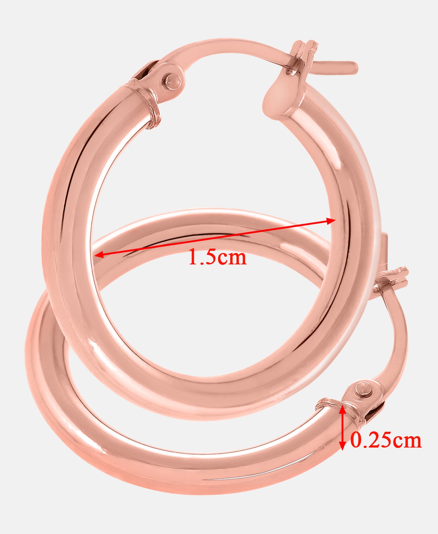 Vanlere Earrings Rose gold