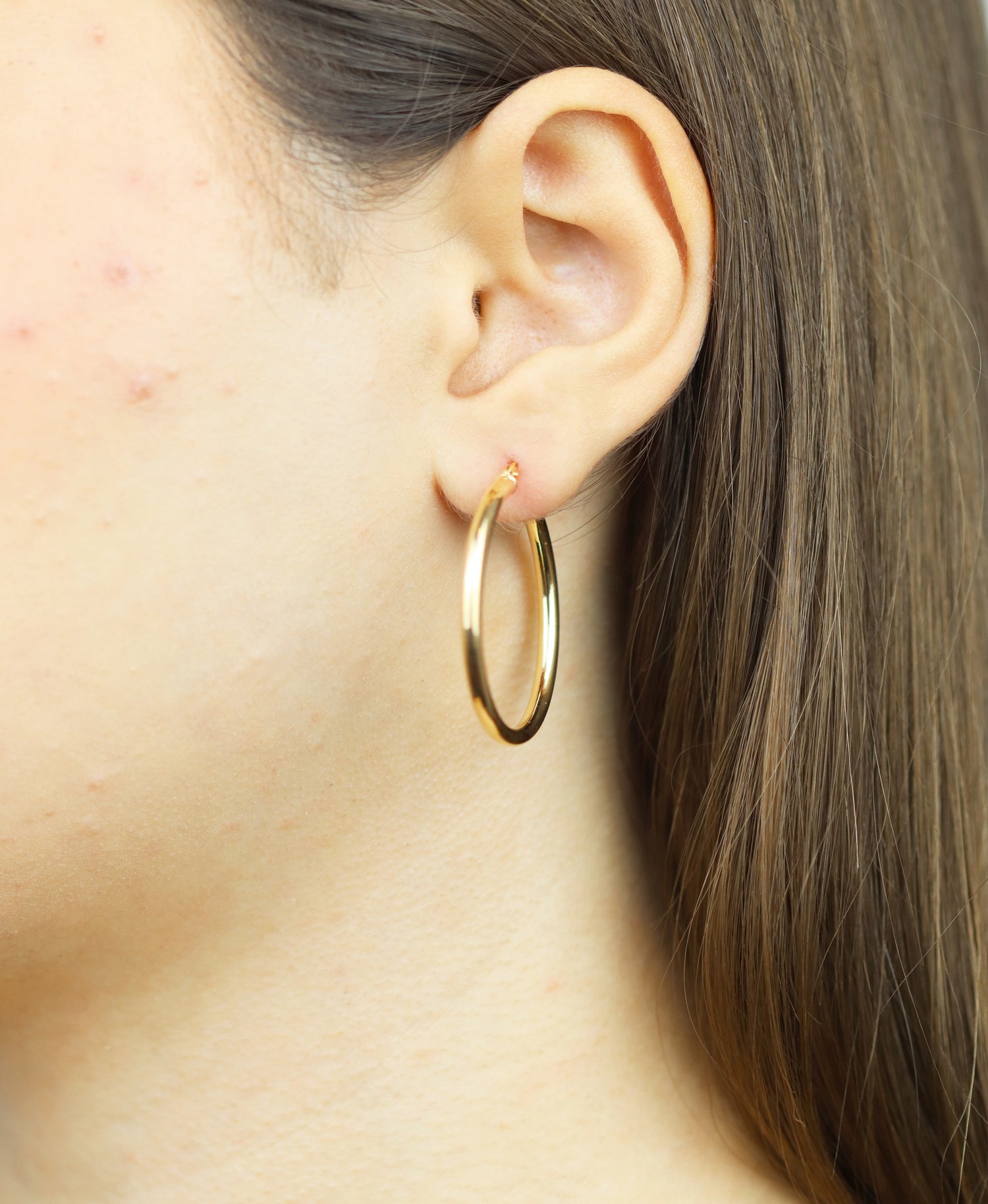 Creolen aus 375 Gelbgold