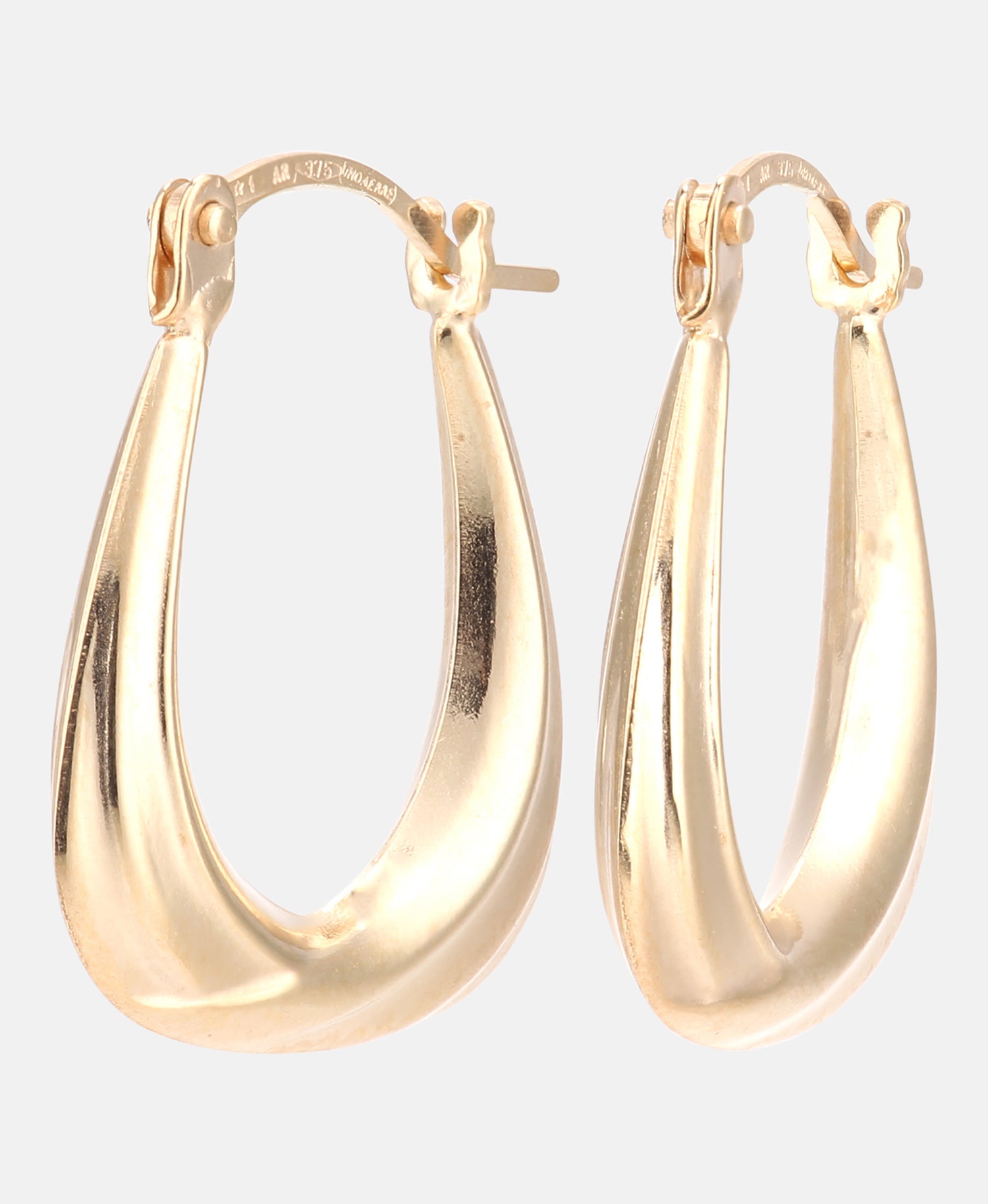 Creolen aus 375 Gelbgold