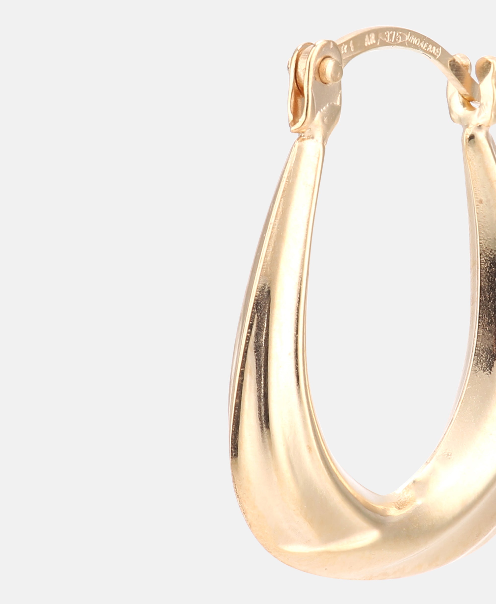 Creolen aus 375 Gelbgold
