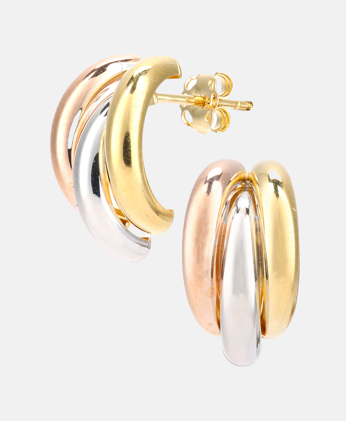 Stud earrings in 375 (9K) Gold