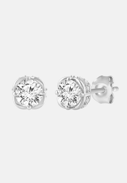 ETHISHER DIAMANTEN Earrings Silver