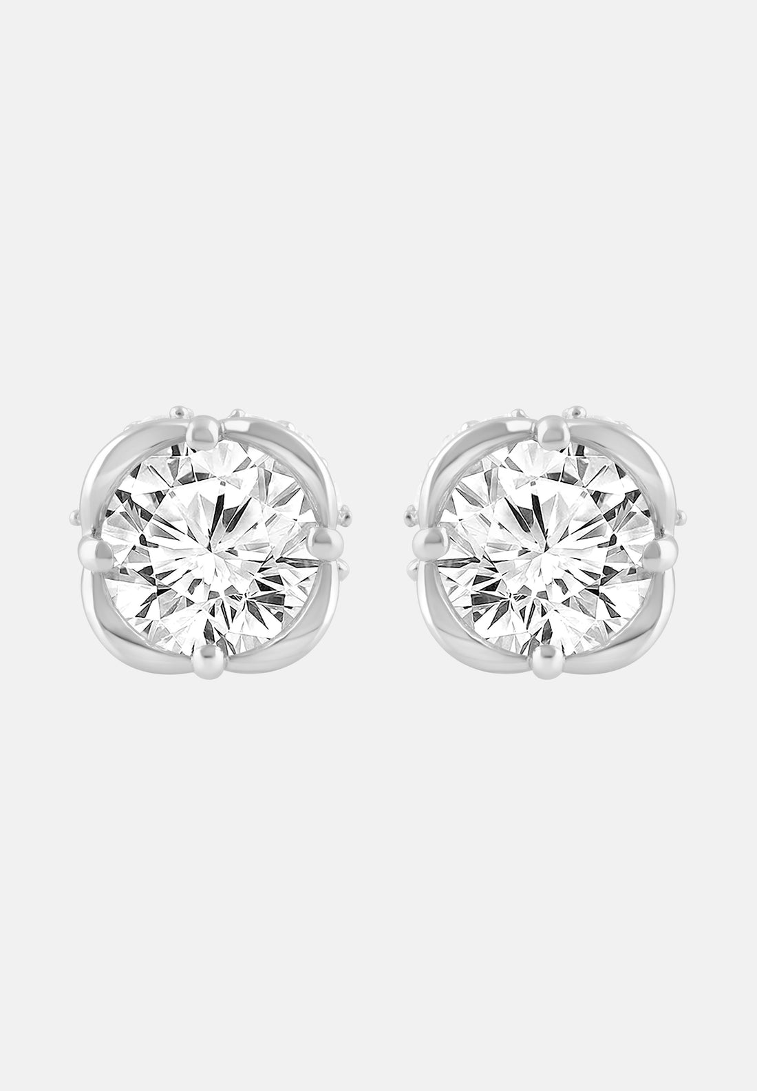 ETHISHER DIAMANTEN Earrings Silver