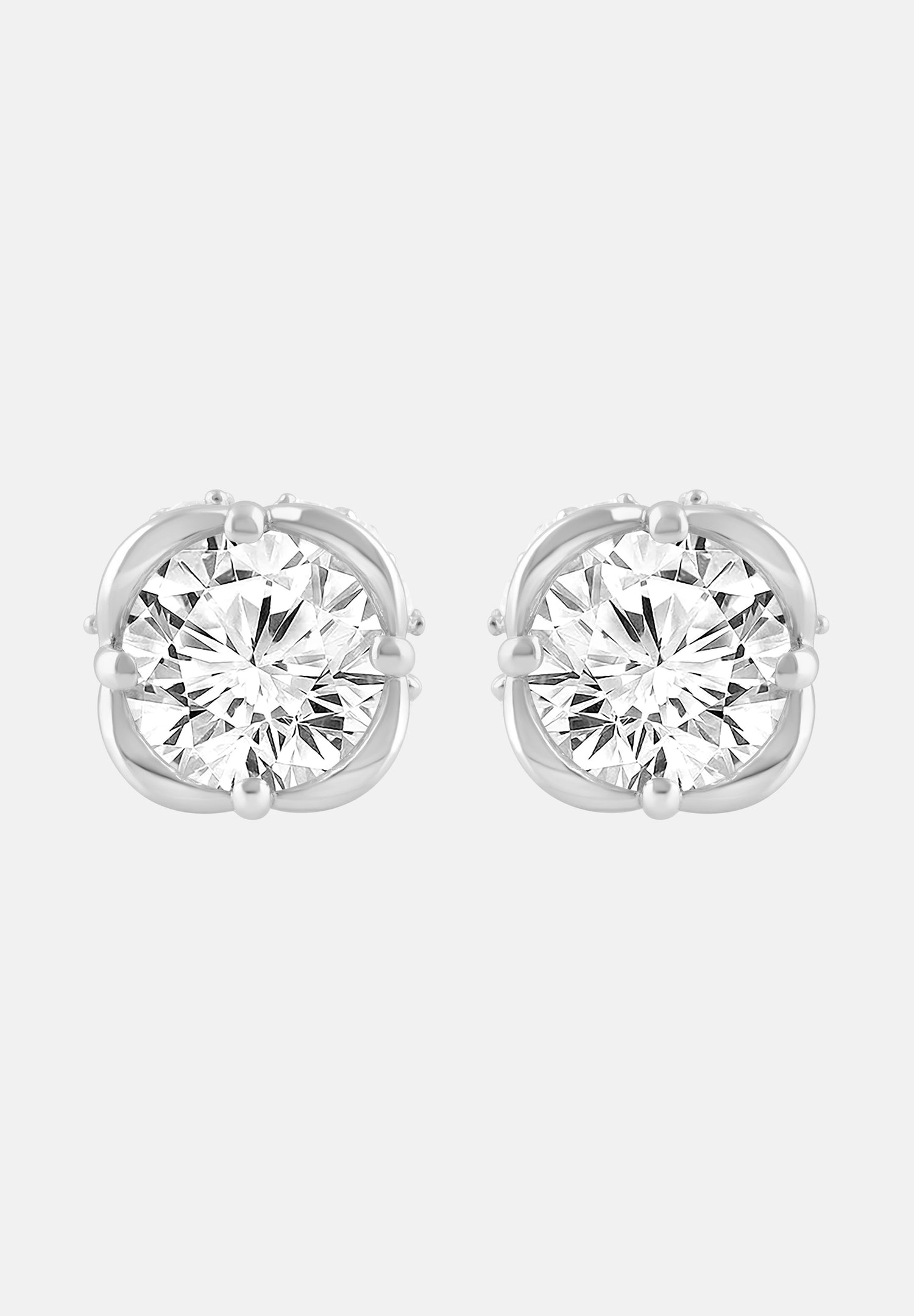 ETHISHER DIAMANTEN Earrings Silver
