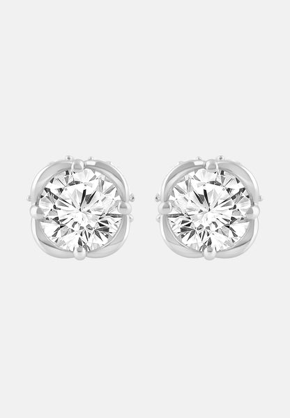 ETHISHER DIAMANTEN Earrings Silver