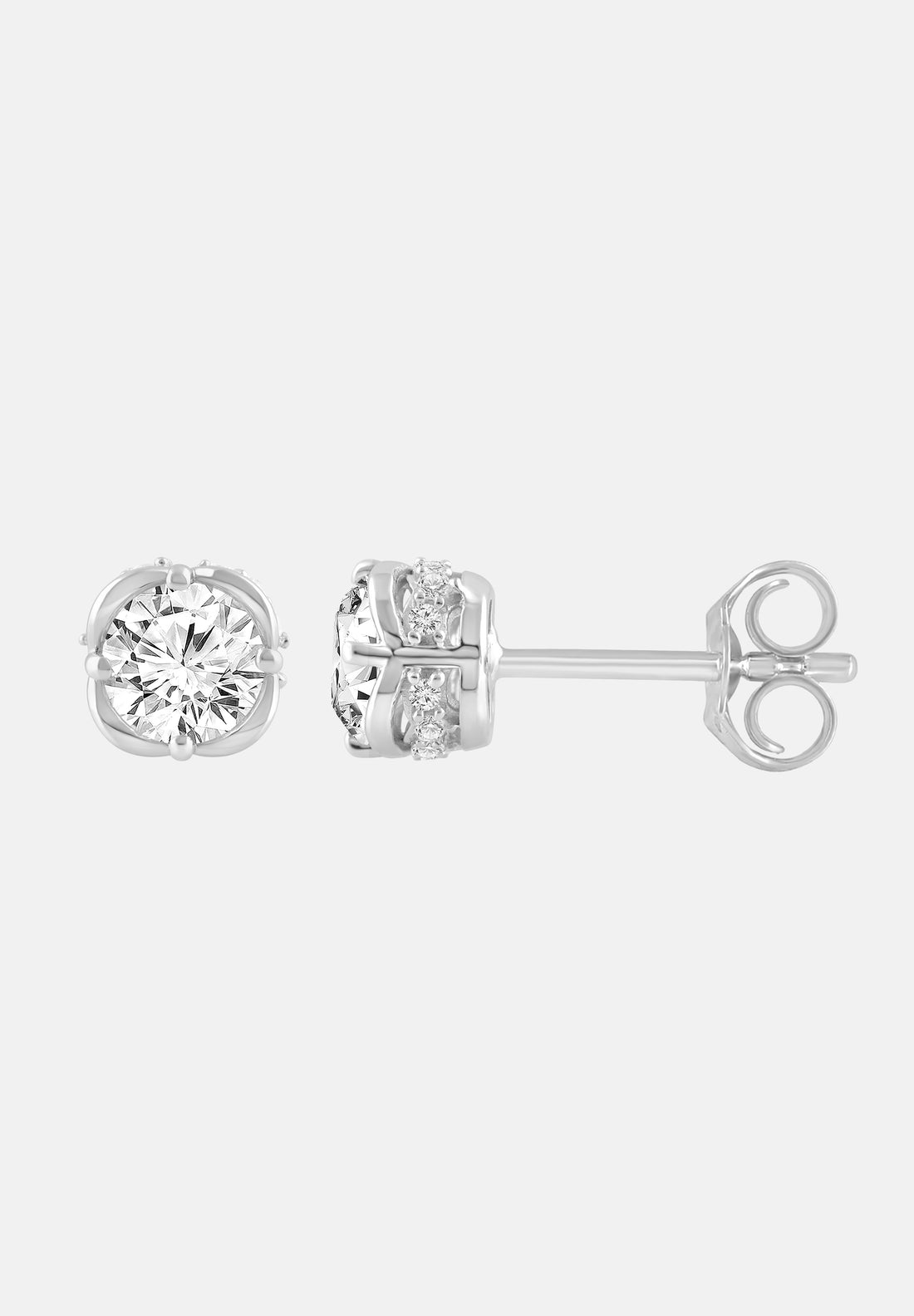 ETHISHER DIAMANTEN Earrings Silver