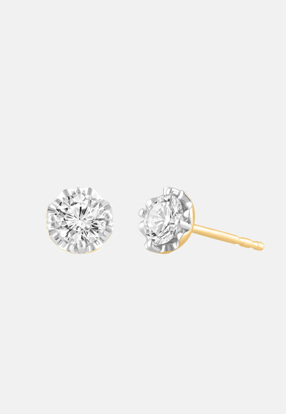 ETHISHER DIAMANTEN Earrings Gold