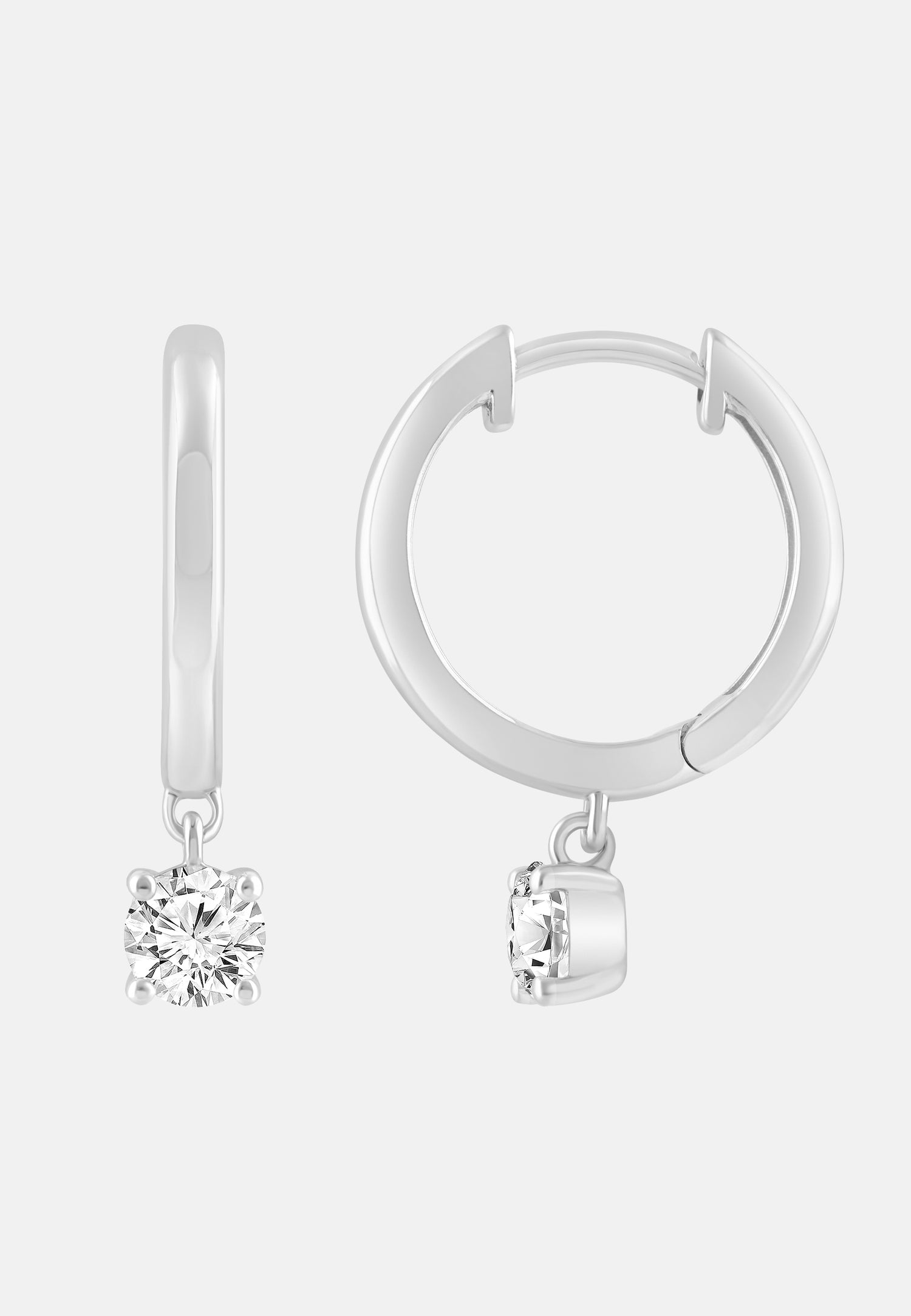 ETHISHER DIAMANTEN Earrings Silver